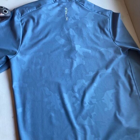 RLX Ralph Lauren Golf Performance Luxury Pullover Jersey Light Blue Men’s L - Picture 10 of 10